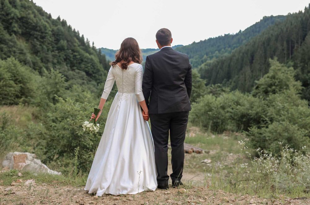 Rochie de mireasă simplă