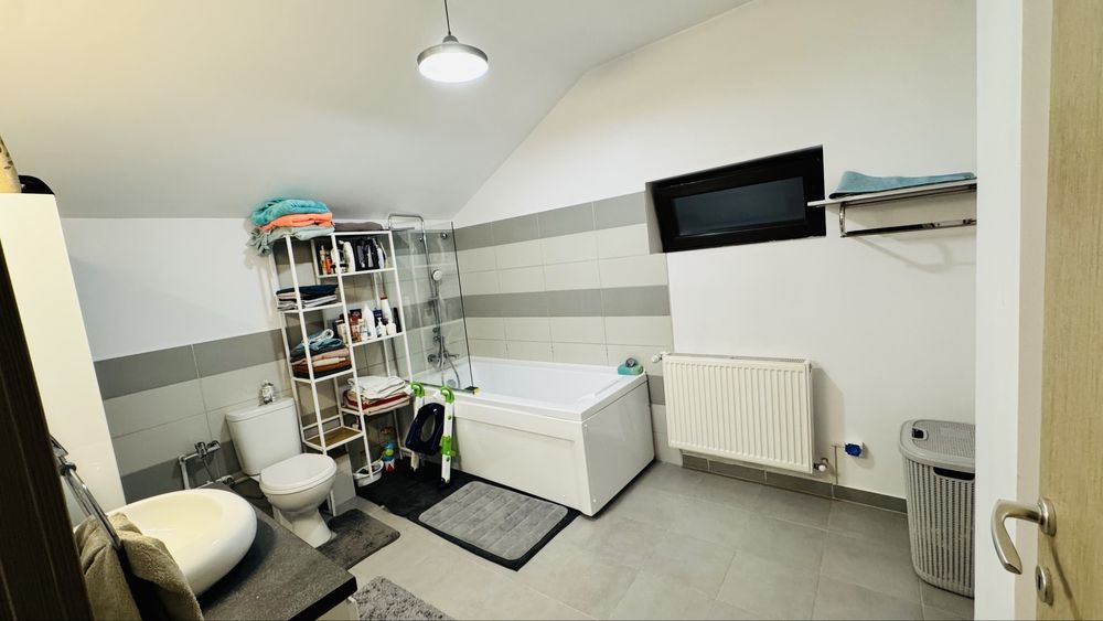 Casa P+M 4 camere/2 bai, mobilata si utilata