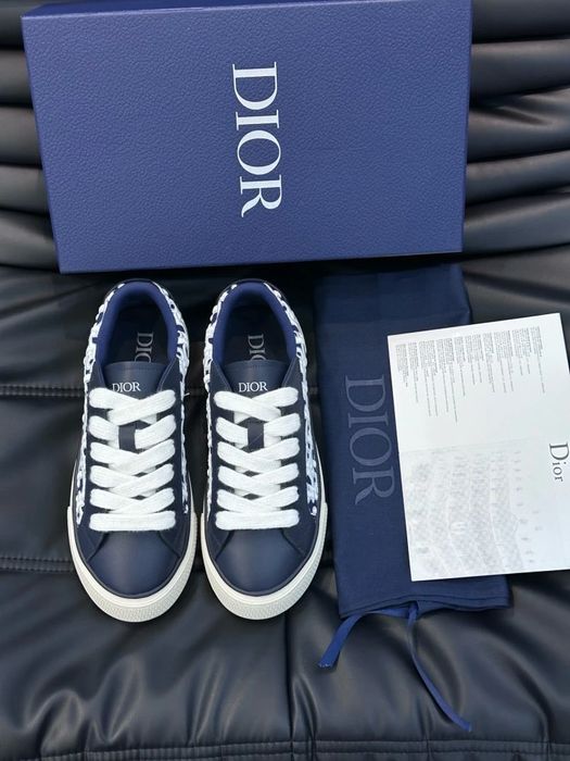 CD B23 Low Top Oblique Blue/White