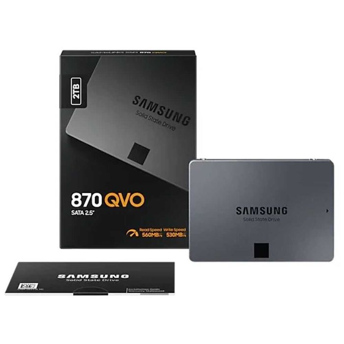 SSD накопитель - Samsung 870 QVO (1TB - 2TB)