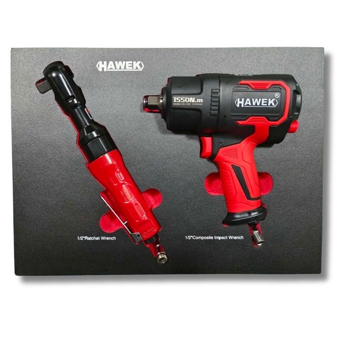 Шкаф/количка с инструменти 12 чекмеджета HAWEK