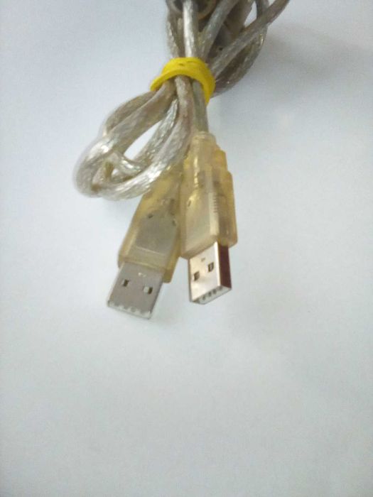 Cablu ecranat  cu 2 USB - uri