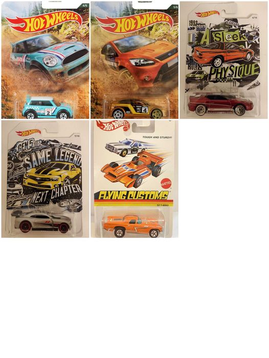 Метални колички Hot Wheels от сетовете LARRY Wood FORZA GRAN Turismo