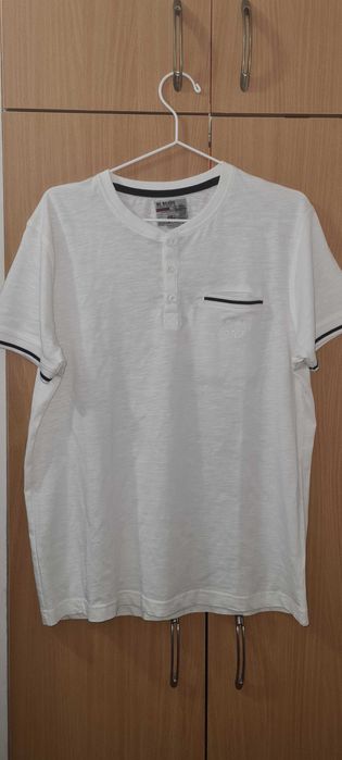 Men Tshirt - M white - Be Board - cu eticheta