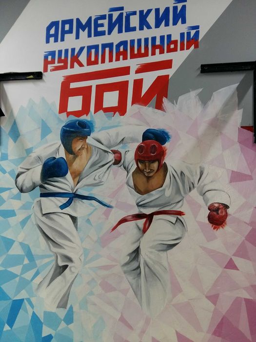 Роспись стен, потолков ,мебели. мурал,подъезды,детские площадки.