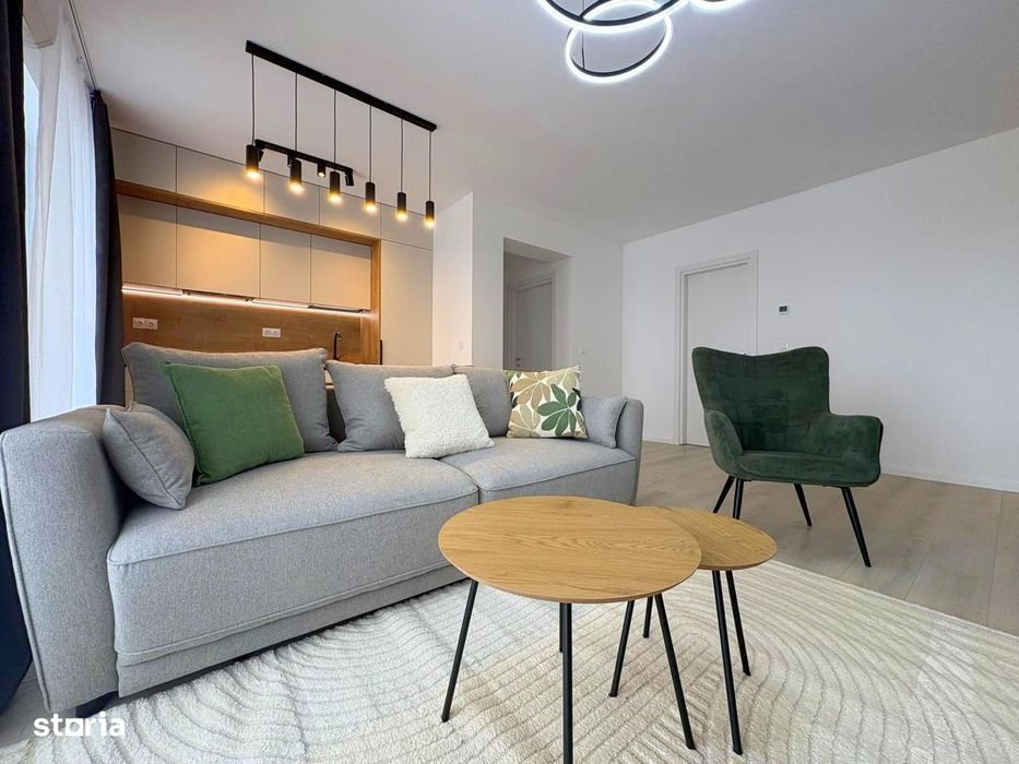 3 camere modern, terasa generoasa, prima inchiriere - Denya Forest