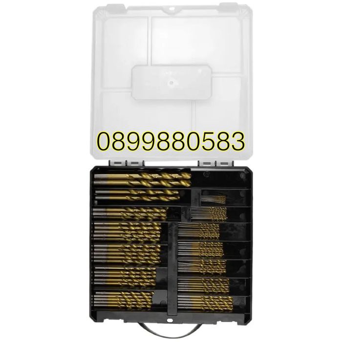 Свредла,бургии за метал HAWEK-100части комплект