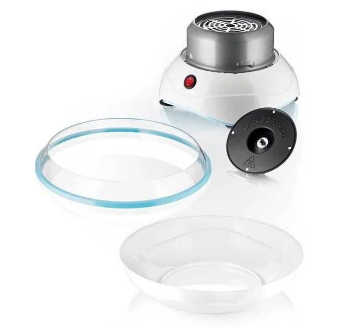 Машина за захарен памук с клечки и лъжица машини уред, захарни памуци