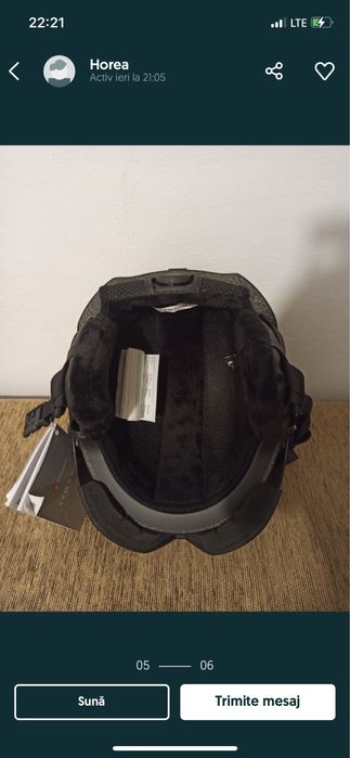 Casca ski barbati nevica