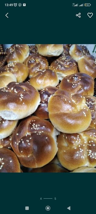 Булочки сдобные пироги самса