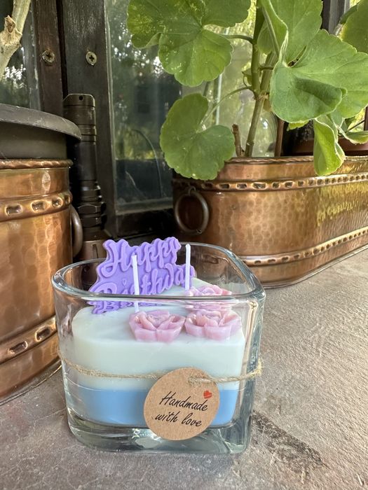 Ръчно изработени ароматни совеи свещи