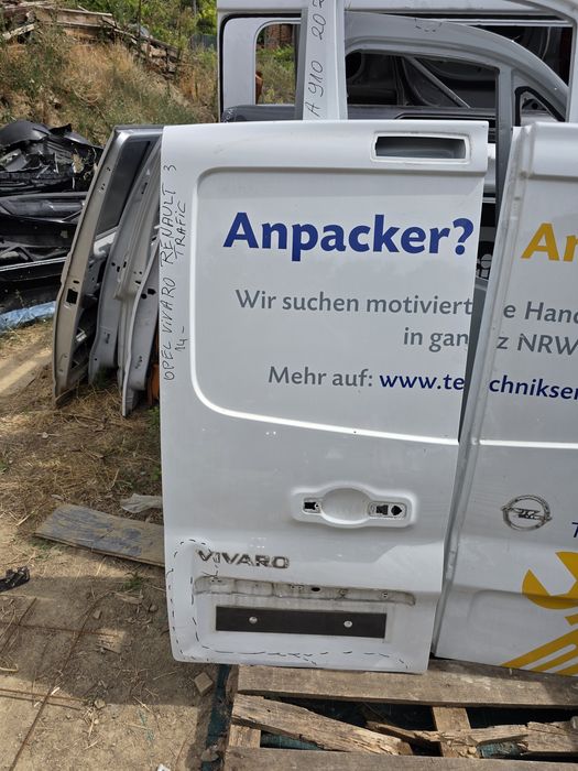 Opel Vivaro Renault Trafic 3 14- лява и дясна врата багажник