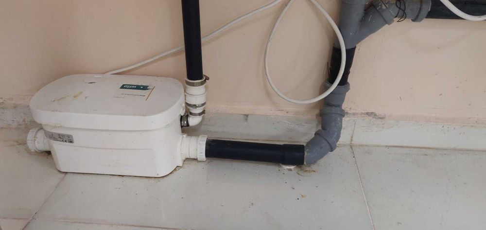 Помпена система Wilo за изпомпване отпадна вода.