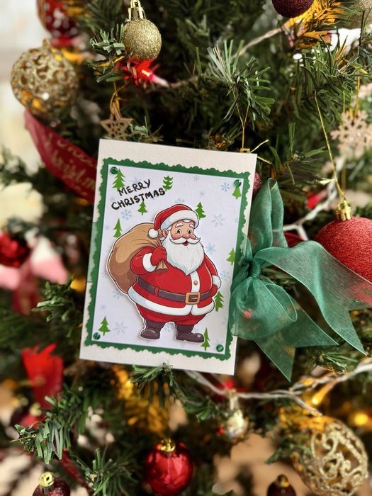 Ръчно изработени Коледни картички