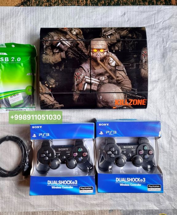 PS3 super slim +Top Games