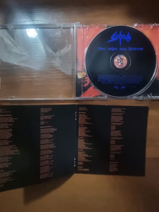 Cd диск, sodom - get what you deserve
