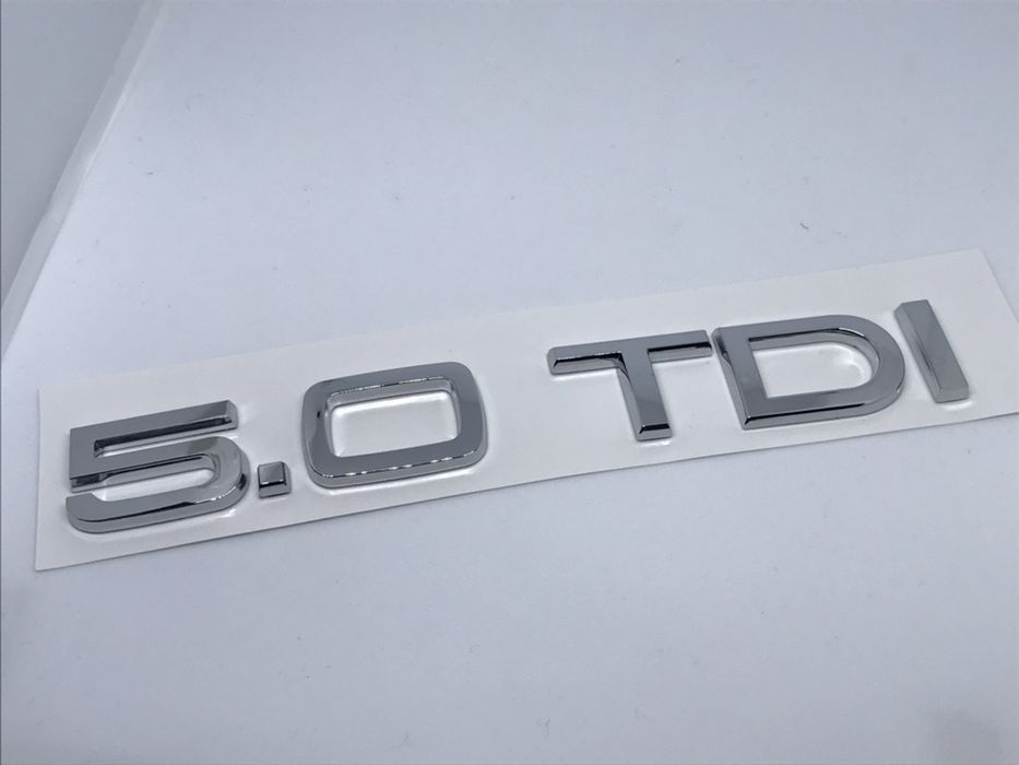 Emblema Audi 5.0 TDI
