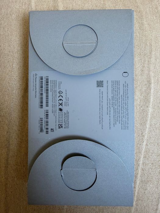 Apple Watch Ultra 2. 49mm Black Titanium Edition.  Dark Green Alp Lp M