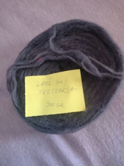 100% Lână pretoarsă pentru tricotat