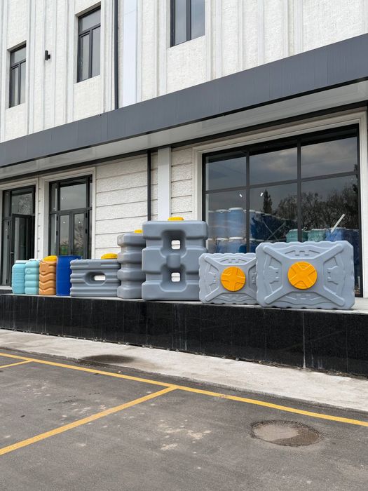 Plastik bochka 200L, 500L, 1000L | Suv uchun bak | Yangi va sifatli