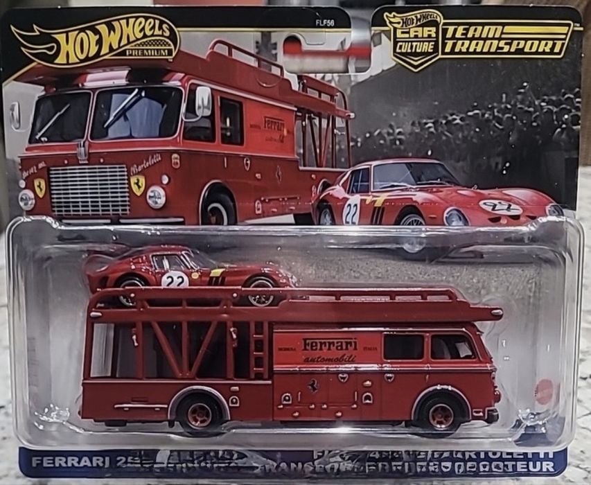 Hot Wheels Premium Team Transporter Ferrari macheta auto scara 1:64