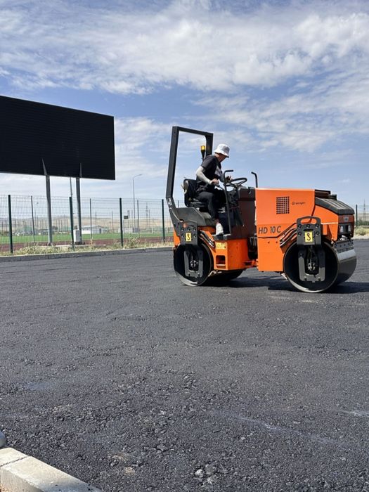 Услуги каток грунтовый асфальтный