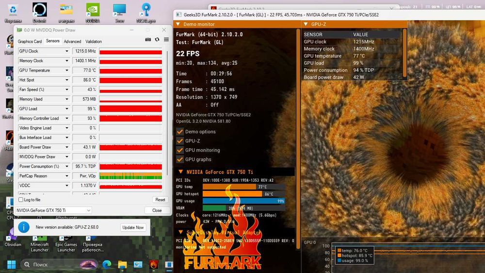 продам видеокарту  gtx750ti 2gb