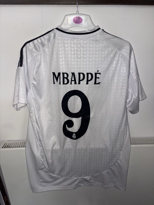 Tricou XL Real Madrid Mbappe Nou Alb