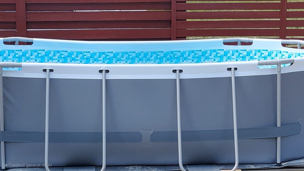 Piscina ovala cadru metalic Bestway 4.27 x 2.50 x 1