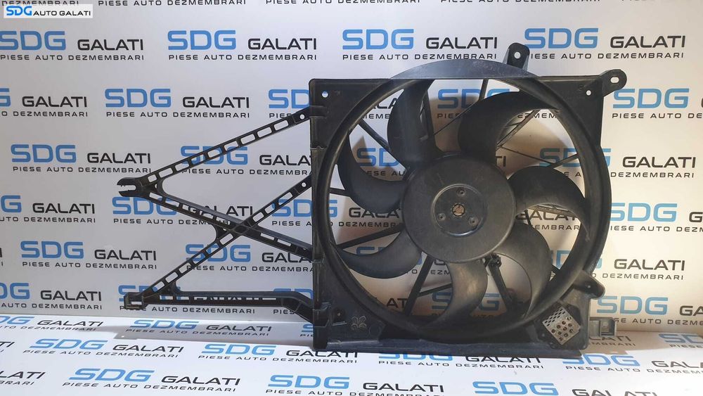 Ventilator Electroventilator Radiator Mufa cu 3 Pini Opel Zafira A 1.6 16V 1999 - 2005 Cod 3135103387A 3135103387
