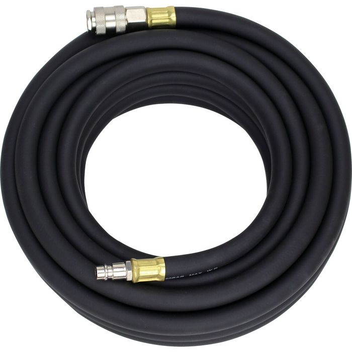 Furtun pneumatic cauciucat pentru compresor, aer comprimat, lungime 20