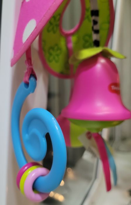 Tiny love мобиль, подвеска, колокольчик. Игрушка для малышей