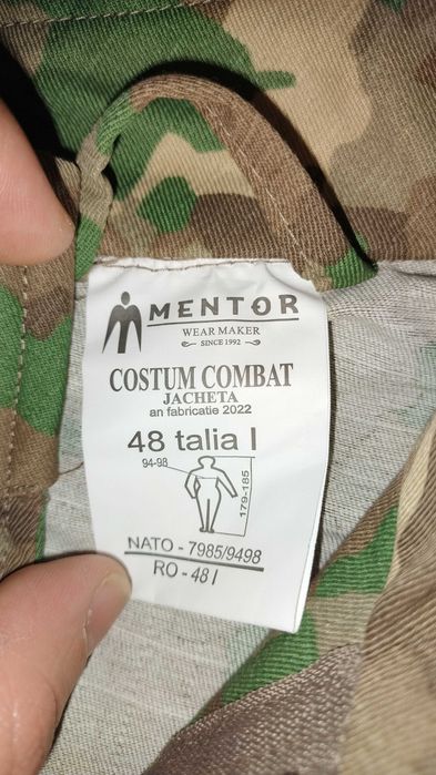 Pantaloni + Veston camuflaj combat, marimea 48 cu 1 ( XL )