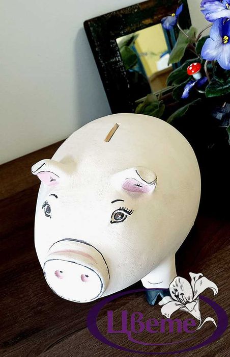 Касичка Прасенце - керамика