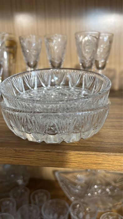 Хрусталь/вазы/стаканы