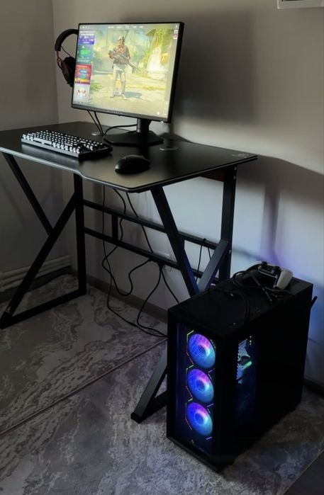 Setup PC Gaming cu Ryzen 7 7800X3D + RTX 3070 Vision White + Alienware 360Hz