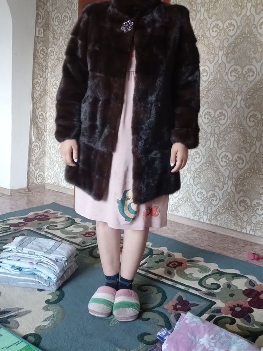 Норкавая шуба натуральный