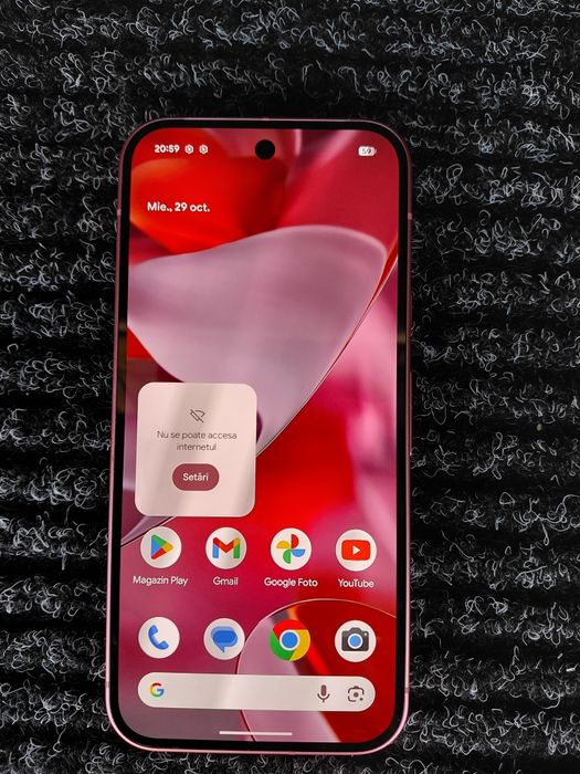 Vând/Schimb Google Pixel 9 5g Roze Ca Nou Liber