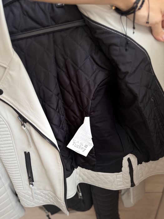 Дамско яке естествена кожа