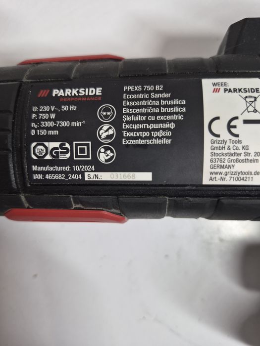 Ексцентършлайф Parkside Performance PPEXS  750 B2