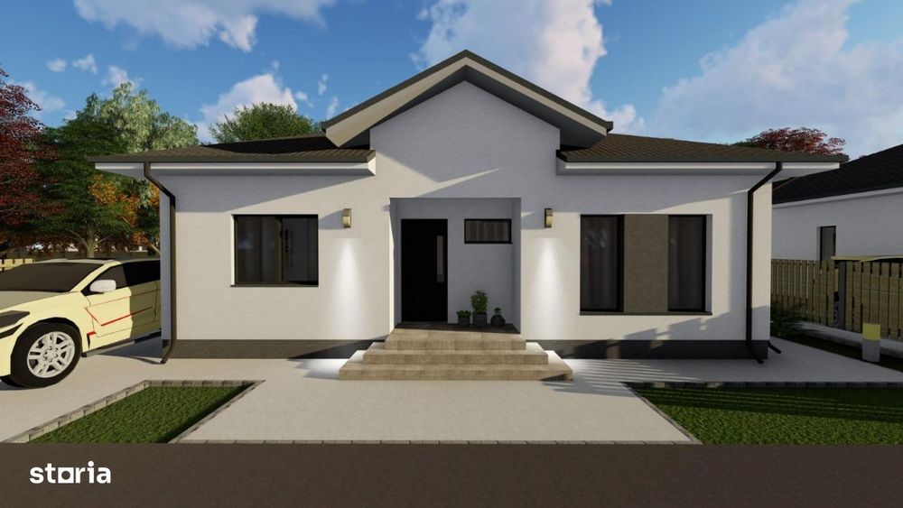 FARA COMISIOANE casa 4 camere 2 bai P+pod placa incalzire pardos beci