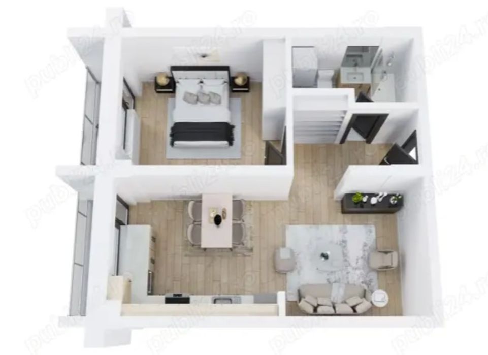 Apartament doua camere