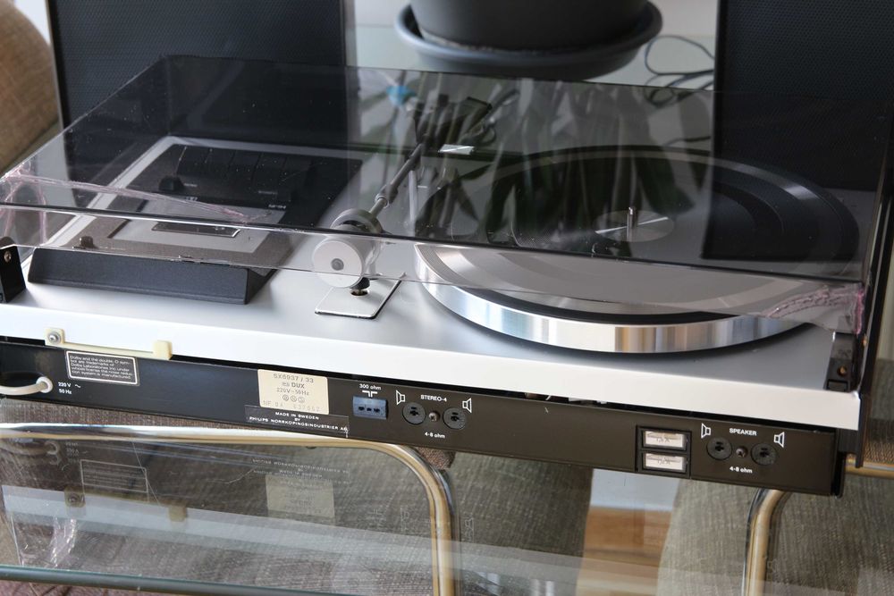 Dux / Philips 22RH937 cu pick-up GC008, casetofon N2510 si boxe