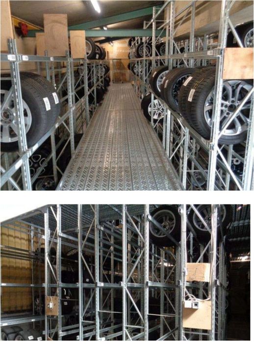 Стелаж /рафт за гуми