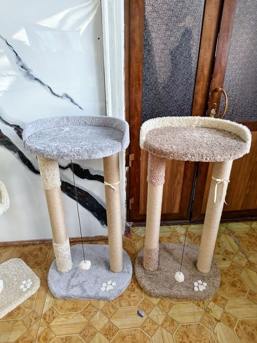 Когтеточка с лежанкой для кошек. Дом для кошек. Ассортимент есть