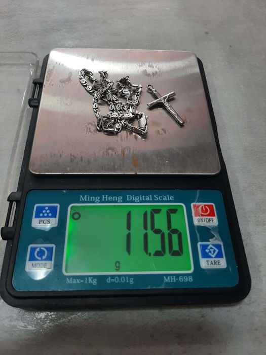 Сребърен Синджир с Кръст 925