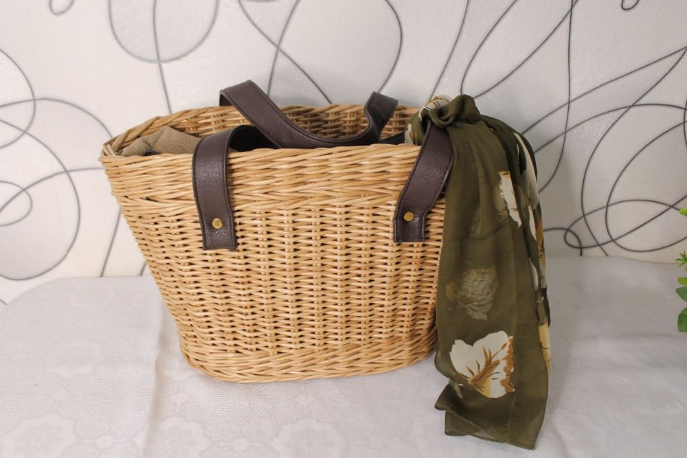 Сумка плетеная ручная работа