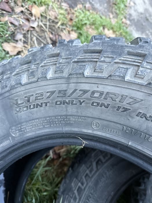 Грязевые шины 275/70R17