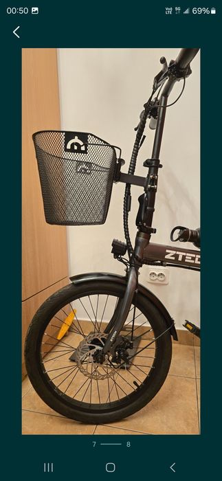 Bicicleta electrica pliabila