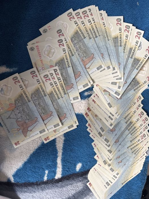 Bancnote de vanzare de 20 de lei